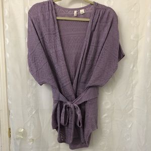 Anthropologie Kimono style Lavender sweater